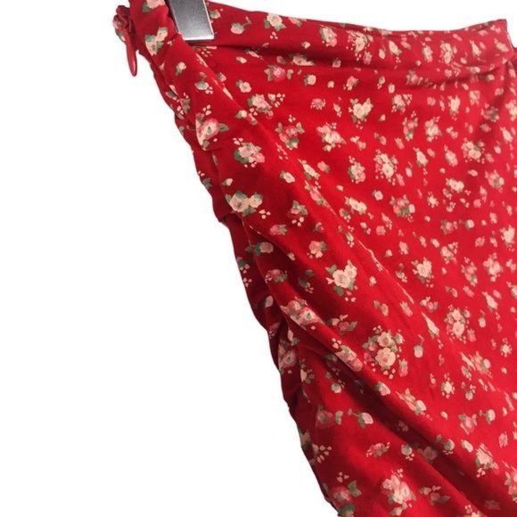 TIGER MIST Floral Print Bells Mini Skirt Size Medium - Picture 9 of 10